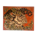 The Ram Tapestry by MM Charollais