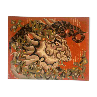 The Ram Tapestry by MM Charollais
