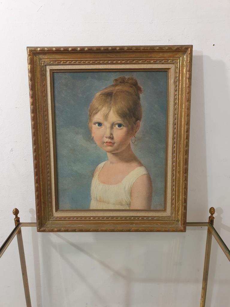 Painting portrait by Pierre Narcisse de Guérin