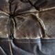 Togo sofa Ligne Roset 3-seater – Vintage brown leather from the 70s