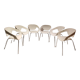 6 Luca nichetto chairs for Cassamania Italy