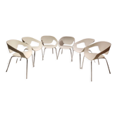 6 Luca nichetto chairs for Cassamania Italy