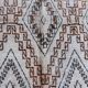 Beni Ourain Moroccan rug white - 190 x 338 cm