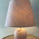 Lamp ceramic apple 80s