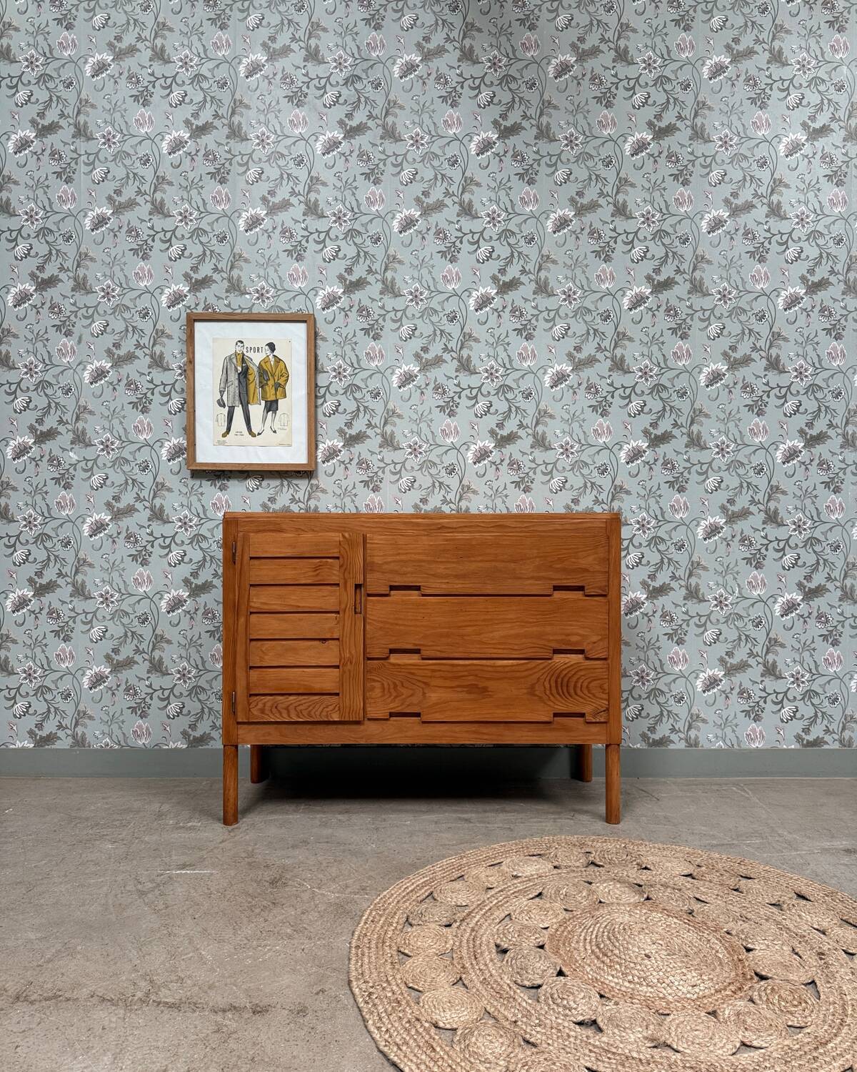 Large chest of drawers by Pierre Gautier Delay (restored)