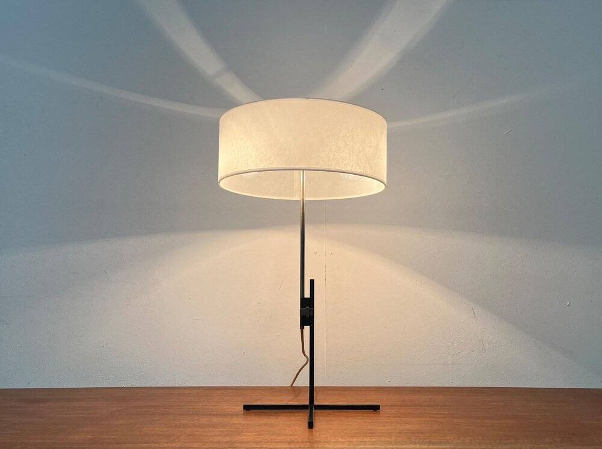 Mid-century German table lamp by Kaiser Leuchten, 1960s.