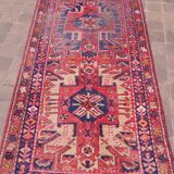 Tapis d'orient fait main de couloir persan hamadan