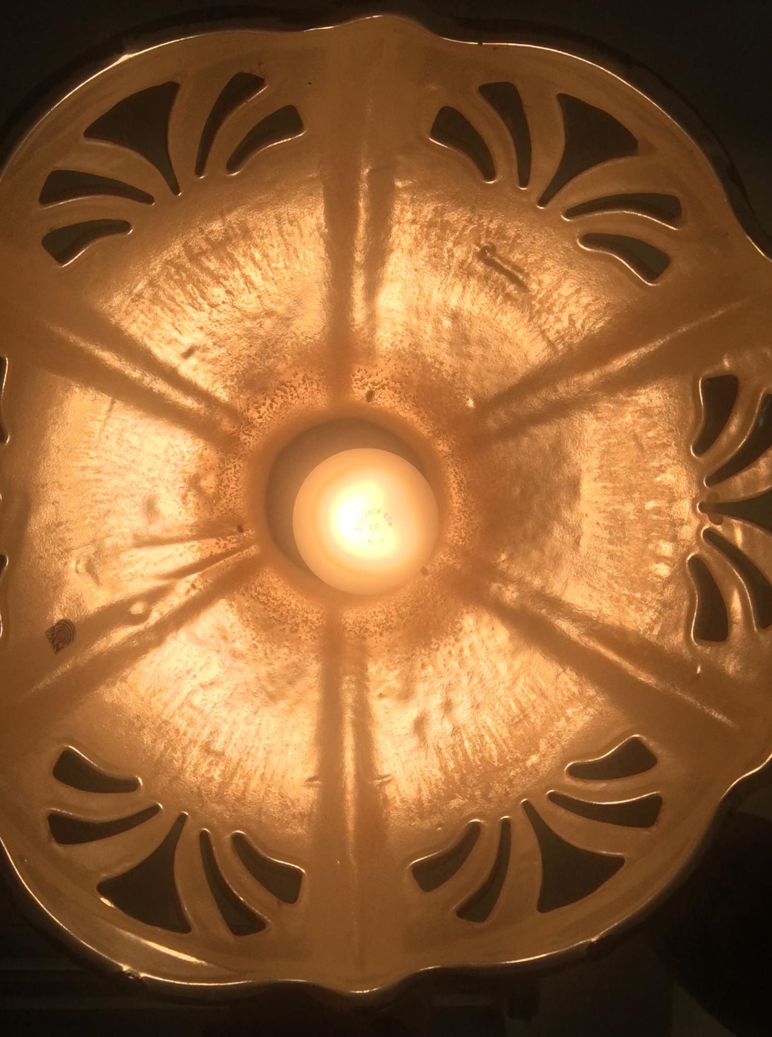 Ceiling lamp - "Pan" Goebel- Germany, 1970s.