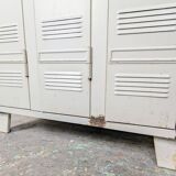 Metal industrial cloakroom