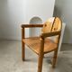 Pine armchair René Daumiller