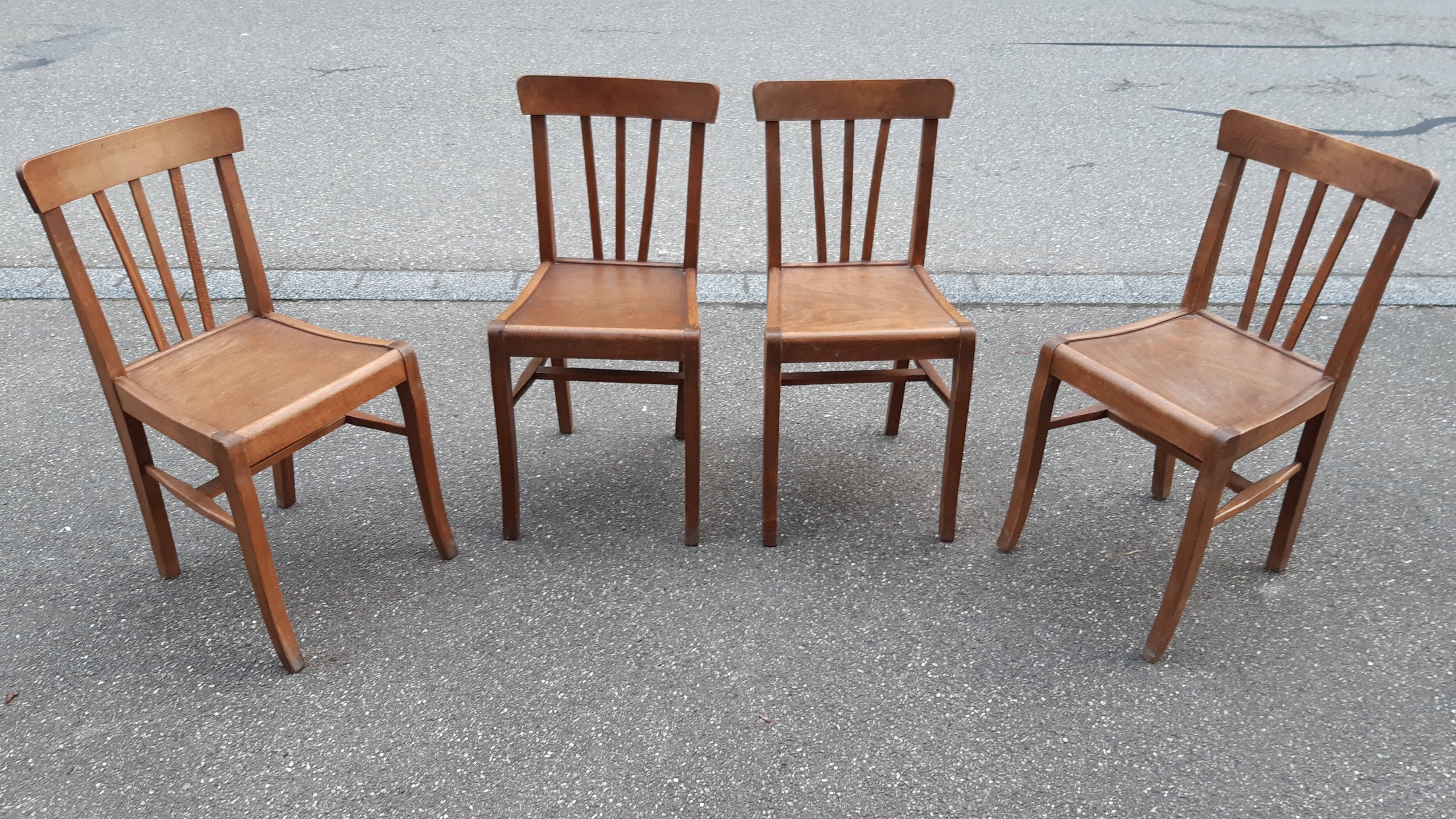 Bistro chairs 50s