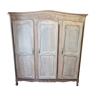 Louis XV wardrobe 3 doors wardrobe ceruse