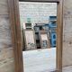 Teak mirror from Burma