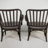 Pair of Armchairs No. 752 by Josef Frank for Thonet, 1930s