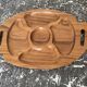 Vintage teak dish