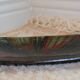 Large Glass Dish - Long. 46 cm! - Art Deco