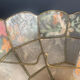 Applique nacre et laiton