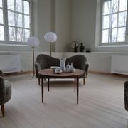Canapé moderne du milieu du siècle en peau de mouton / shearling modèle 'Samspel' Carl Malmsten, 1956