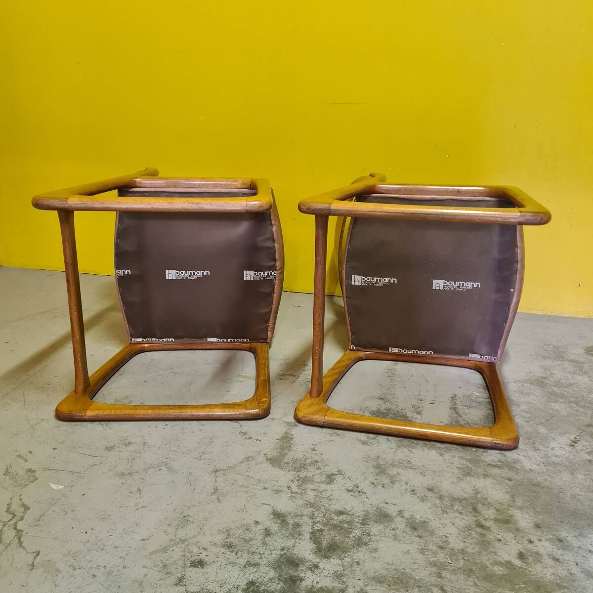 Set Of Original Emile & Walter Baumann Dining Room Chairs, 1960s