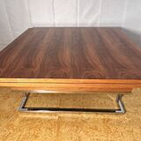 Multifunctional design dining table to coffee table