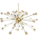 Lustre en verre de Murano