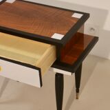 Side table vintage foot compass bis color