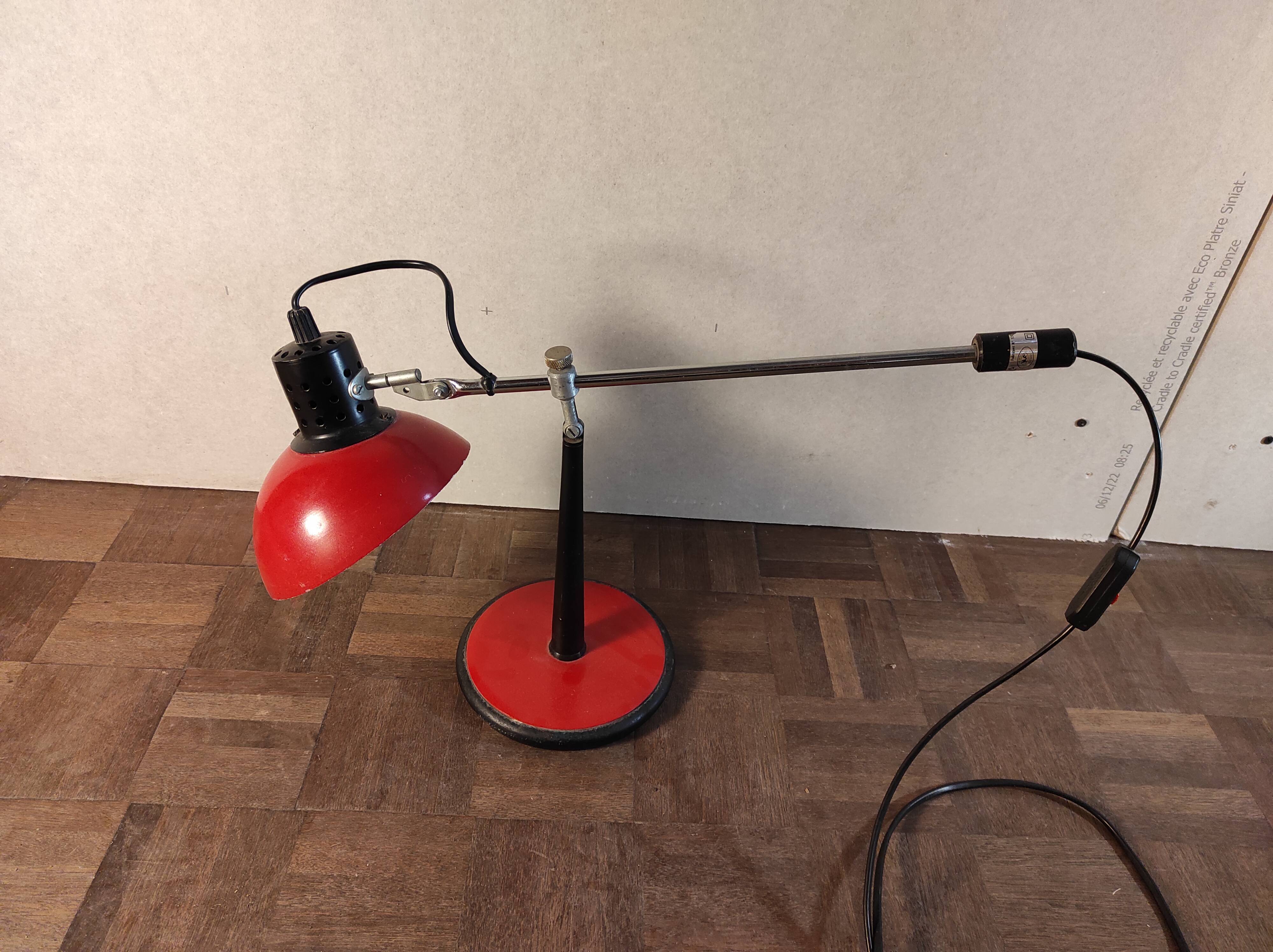 Aluminor articulated office lamp