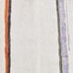 2x5 Natural White Turkish Vintage Runner Rug, 72x169Cm