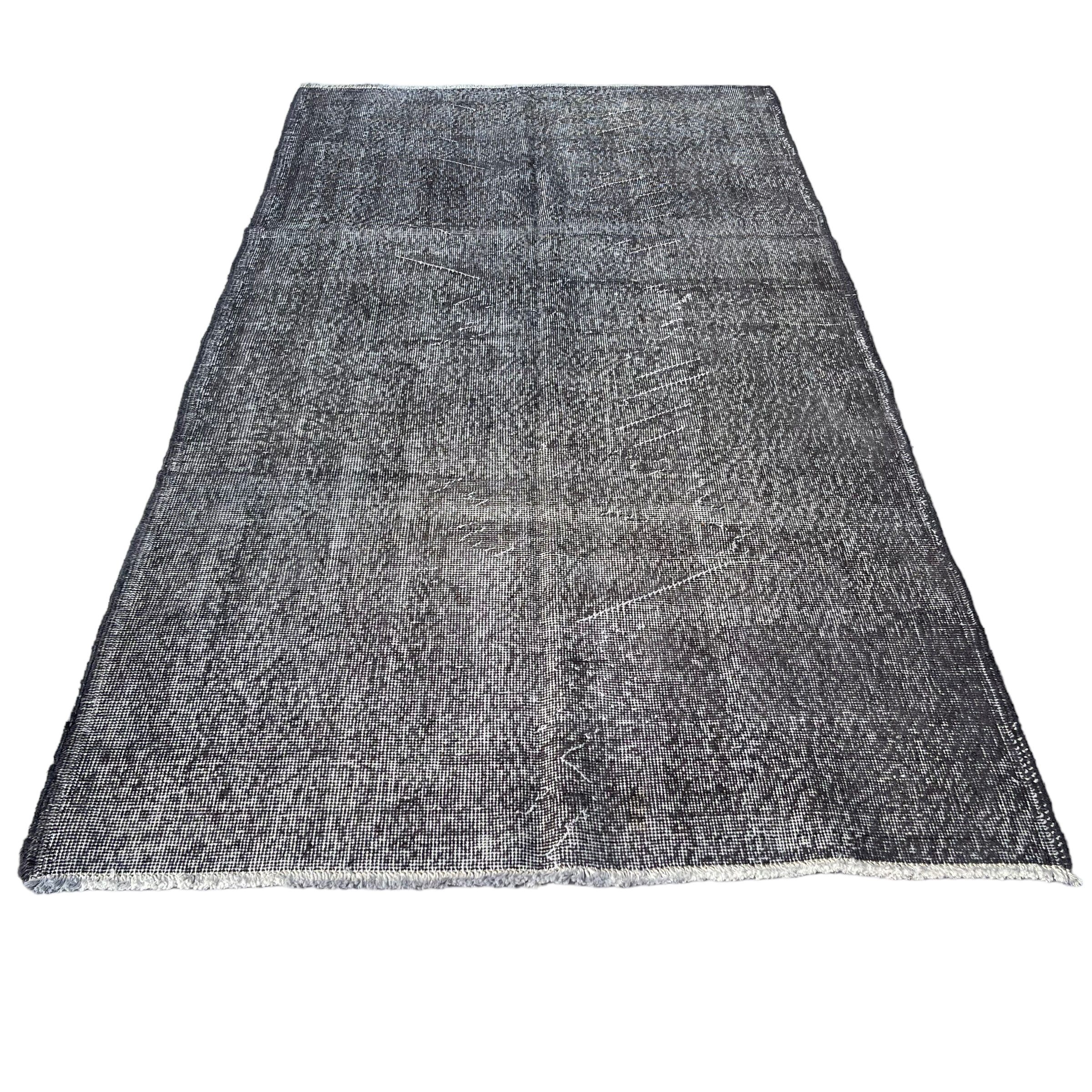 Vintage distressed turkish rug