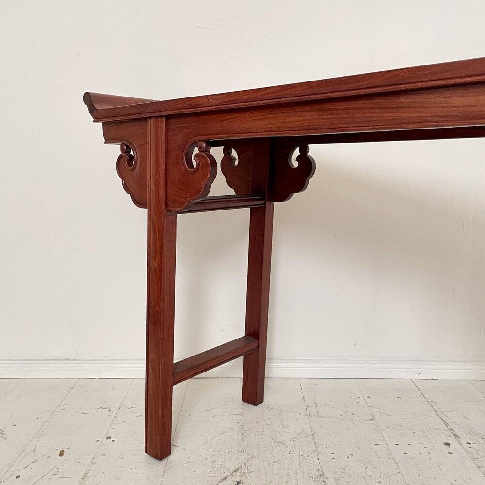 Chinese Console Table in Mahogany, 1940