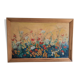 Tableau  paysage en fleurs ecole de Paris