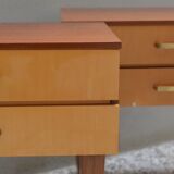 Bedside table/Nightstand, pair