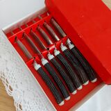 6 couteaux à steak vintage