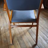 Pair of grey bridge chairs