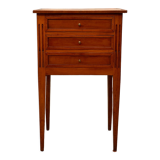 Chiffonnière table of louis xvi period around 1780