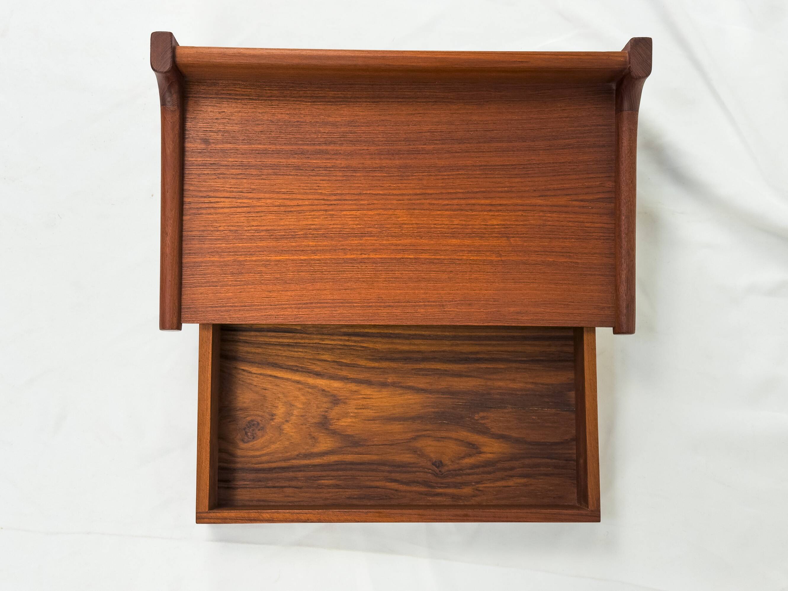 Teak Wall Console attributed to Børge Mogensen, 1960s