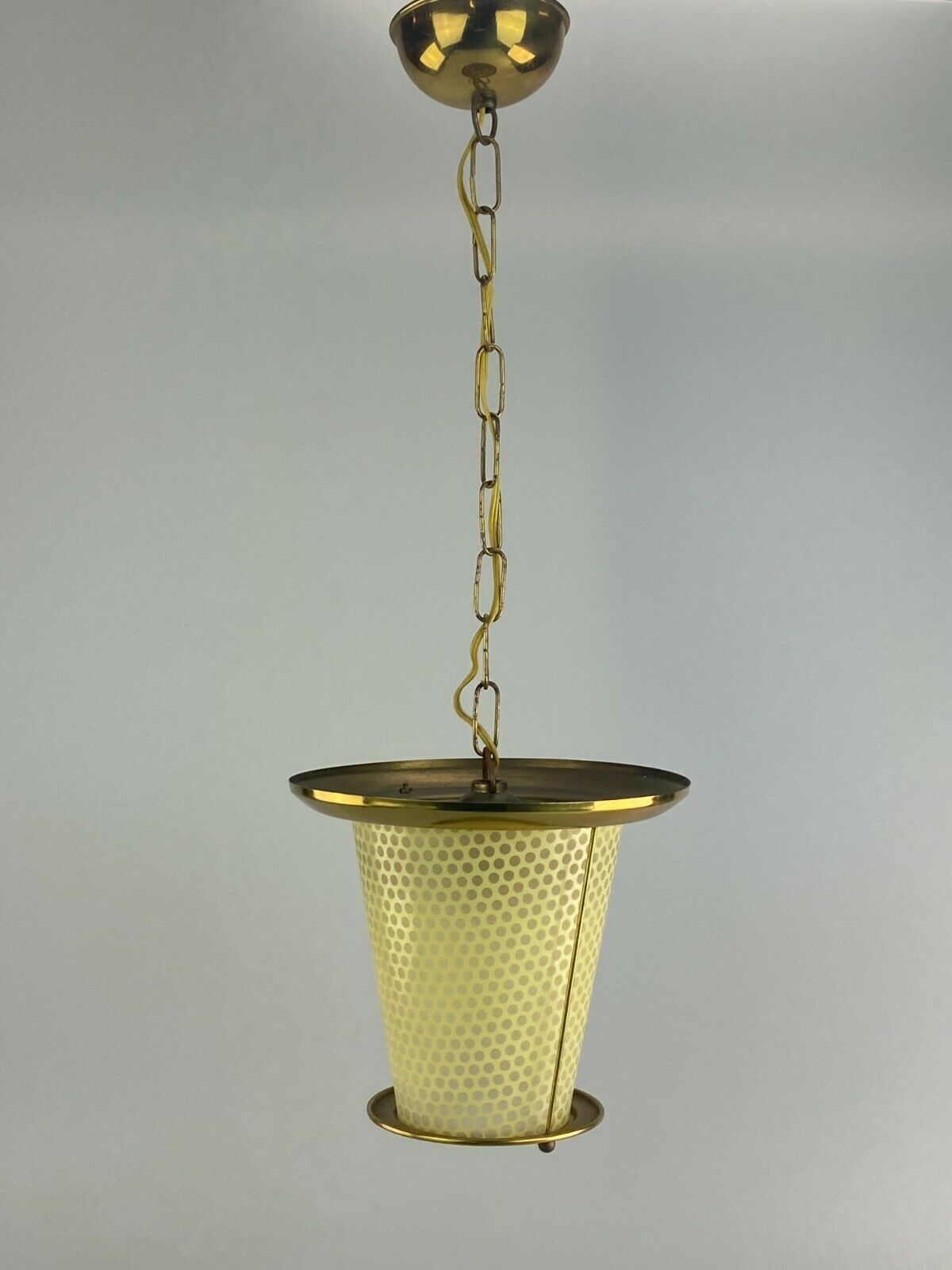 50s 60s lamp light ceiling lamp Mid Century brass design 50s 60s