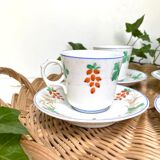 Antique porcelain coffee cups