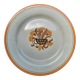 Antique Art Deco fruit bowl 1920-1930. Oeillet earthenware Creil & Montereau