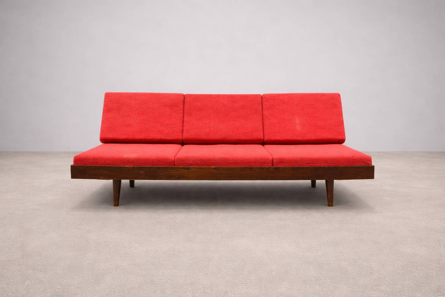 Mid-century folding sofa bed by Jitona, Czechoslovakia, 1970s