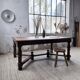 Oak table in Louis XIV style 1900