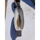 Pair of Art Deco enameled cast iron vases