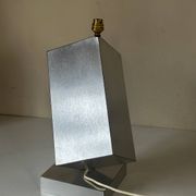 Vintage geometric lamp, 1970s design