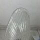 Set of two vintage Italian glass wall lamps