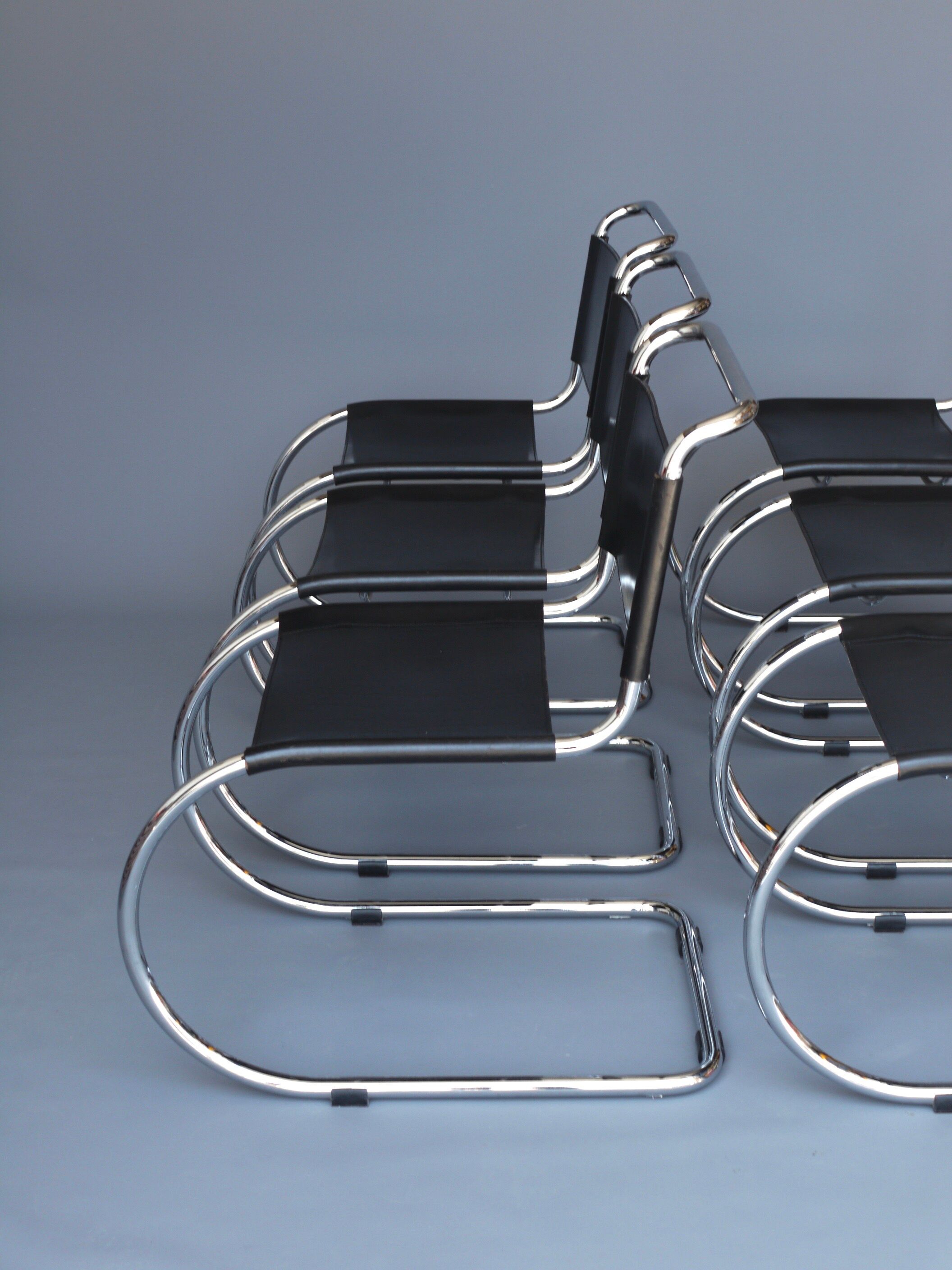 MR10 Chairs by Mies van Der Rohe