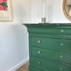Commode Louis Philippe bois massif plateau marbre
