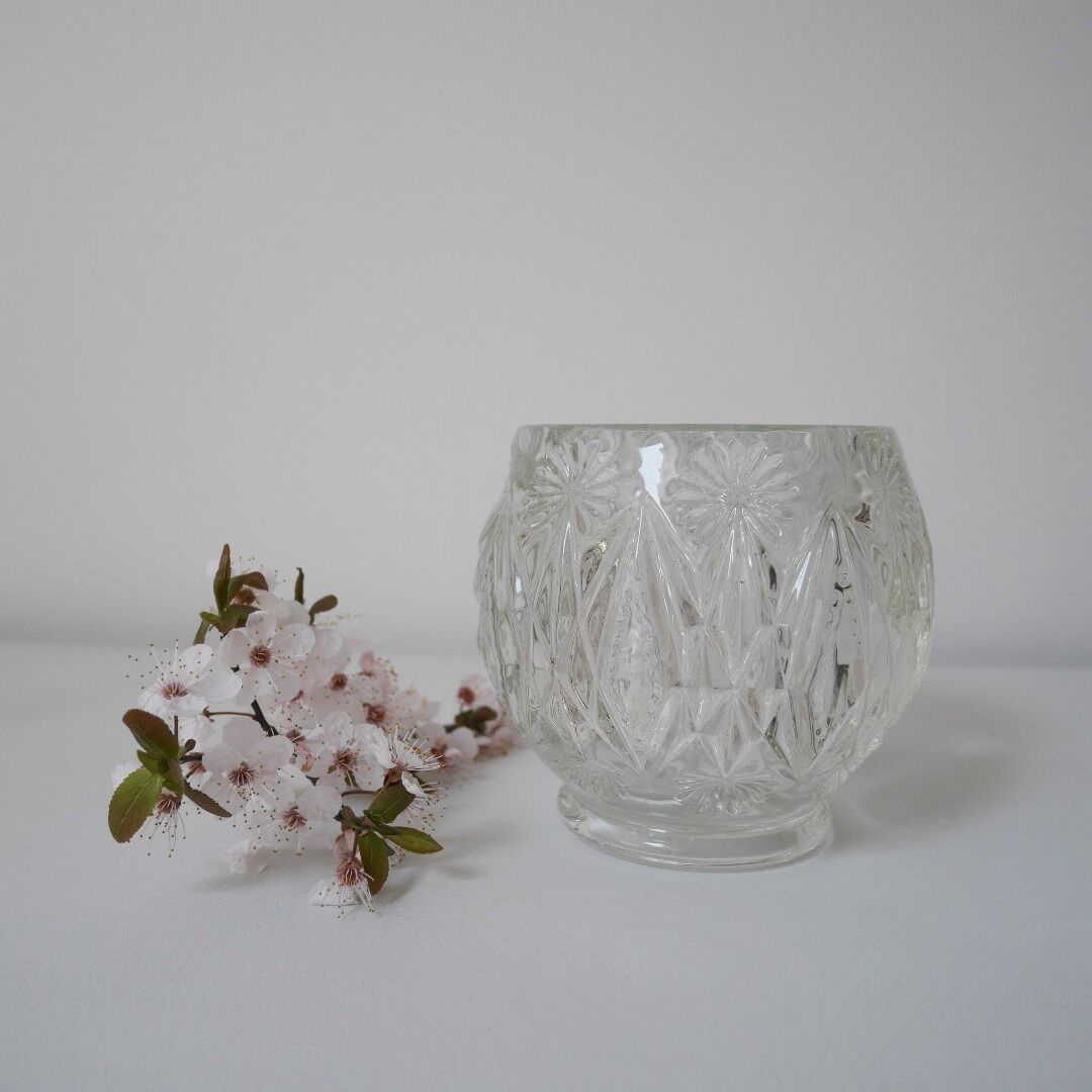 Avon glass vase