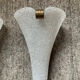 Pair of vintage wall lamps from the 60s in Perspex