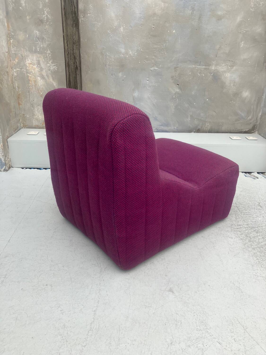 Fauteuil chauffeuse vintage 1970