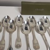 12 Christofle spoons